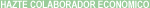 H�zte colaborador econ�mico
